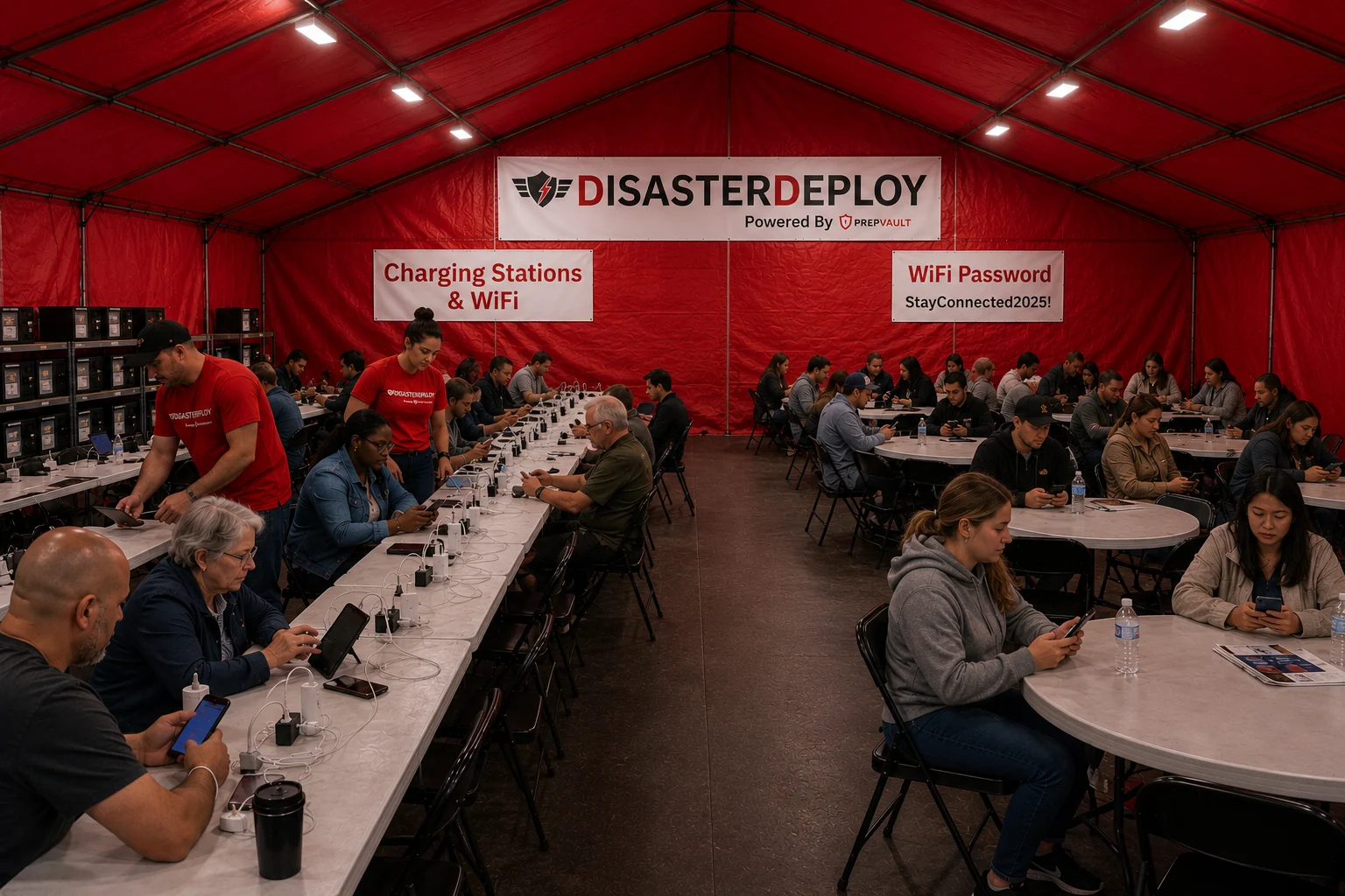 Power and connection — service concept
