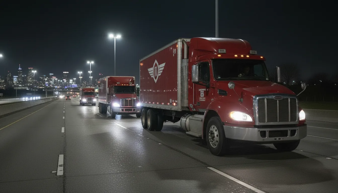 PrepVault concept of response trucks traveling to a community