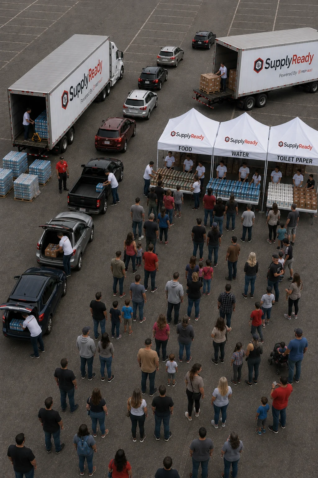 Ready when conditions qualify — service concept